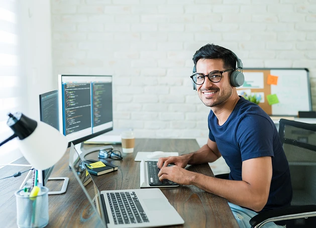 Developer building with Odda API